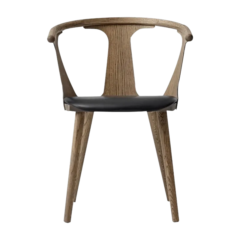 Chaise en chêne et cuir SK2 In Between - &tradition - The Cool Republic