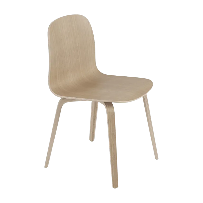 Chaise en chêne naturel Visu - Muuto - The Cool Republic