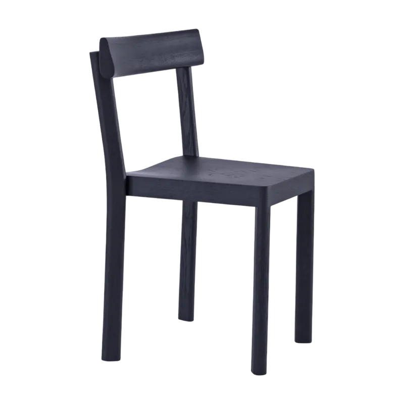 Chaise en chêne noir Galta - Kann Design - The Cool Republic