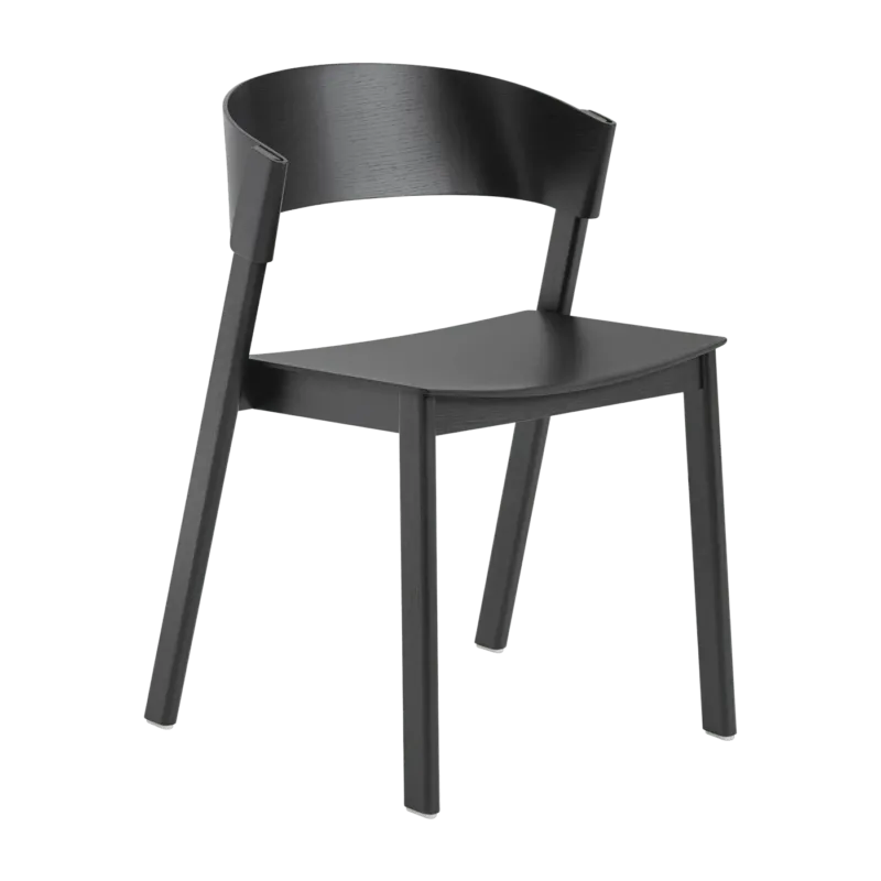 Chaise en chêne noire Cover - Muuto - The Cool Republic