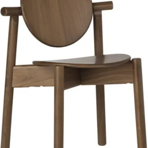 Chaise en noyer 55x42x83m Heiko - Umage - The Cool Republic