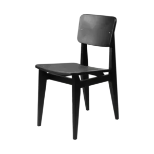 Chaise en placage de chêne noir 16,2x31,1x20,9cm C-Chair - Gubi - The Cool Republic