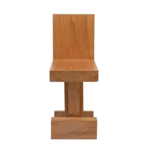 Chaise en teck 30x47x80cm Kaku - Versmissen - The Cool Republic