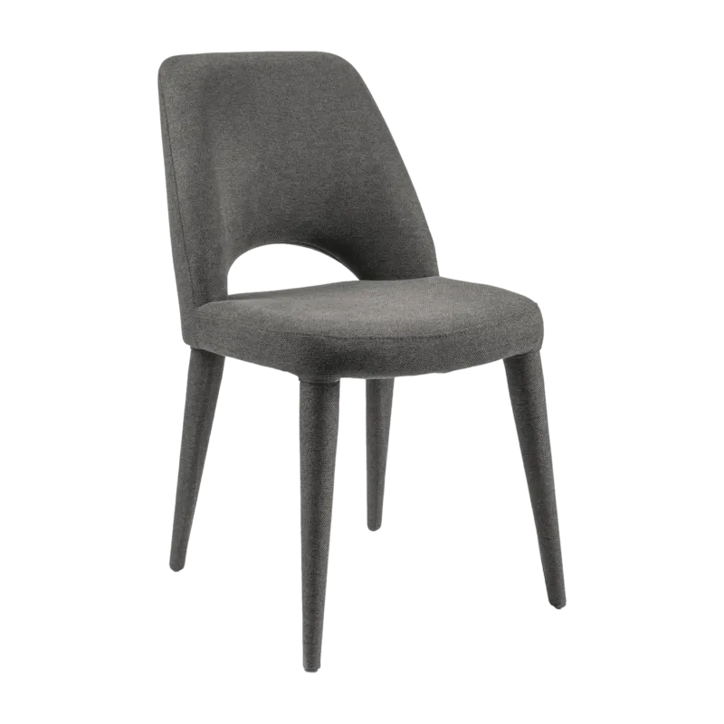 Chaise en tissu gris Holy - Pols Potten - The Cool Republic