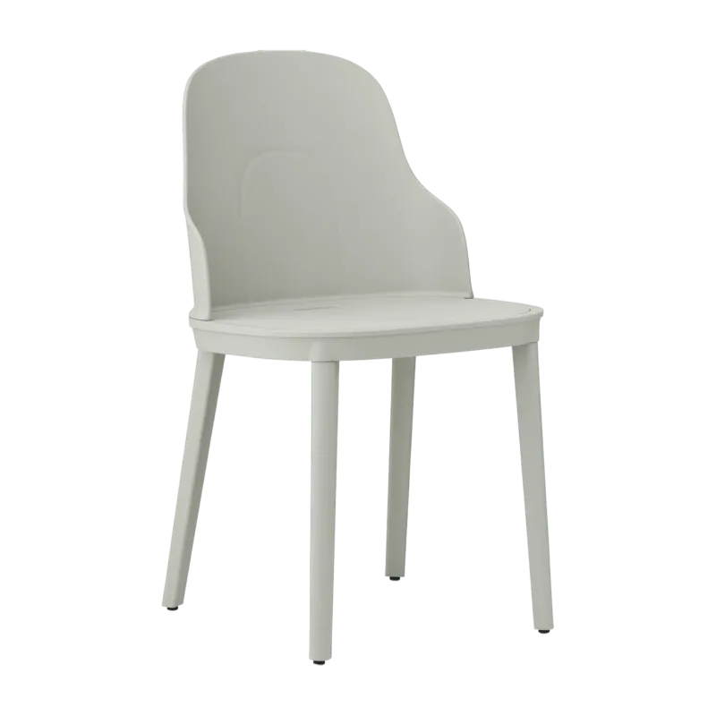 Chaise gris chaud en polypropylène Allez Warm Grey - Normann Copenhagen - The Cool Republic