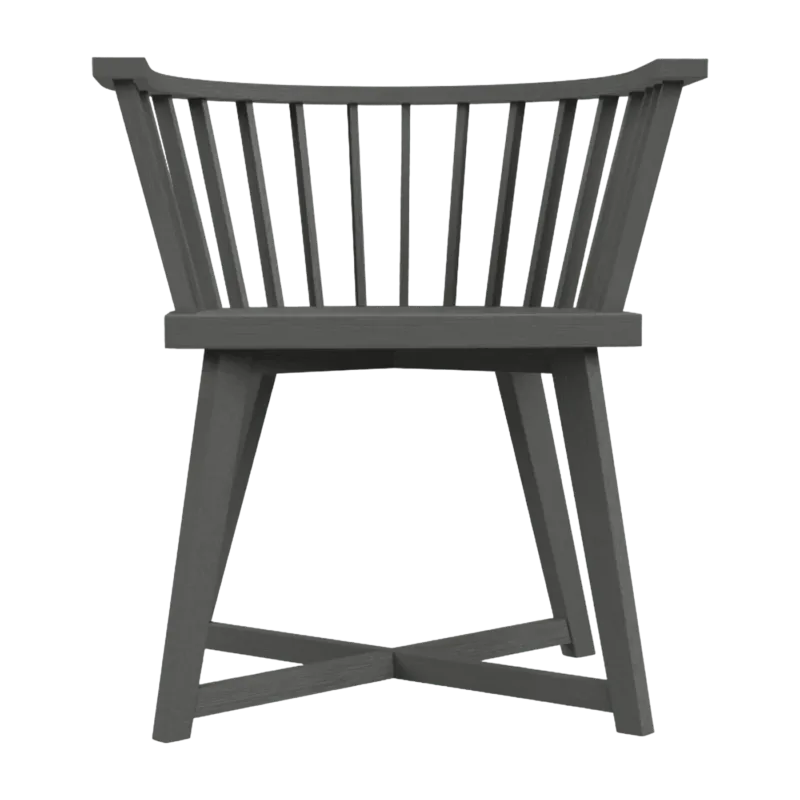Chaise laquée gris Gray 24 - Gervasoni - The Cool Republic