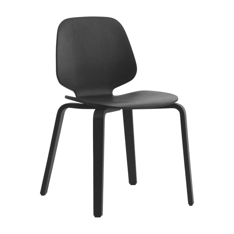 Chaise noire en frêne My Chair noir - Normann Copenhagen - The Cool Republic