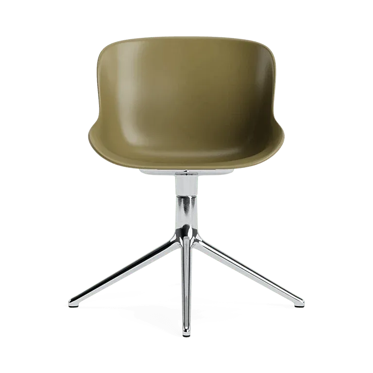 Chaise pivotante 4 pieds en aluminium et pp Hyg - Normann Copenhagen - The Cool Republic