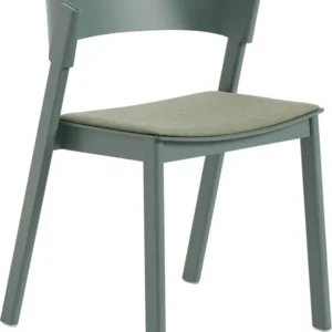 Chaise verte et assise textile Remix933 Cover - Muuto - The Cool Republic