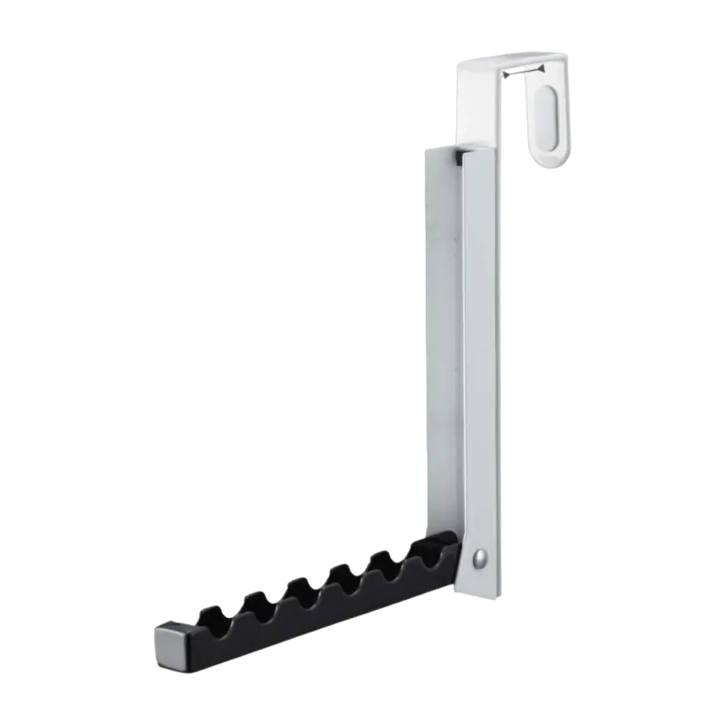 Cintre de porte stockable en acier noir Smart - Yamazaki - The Cool Republic