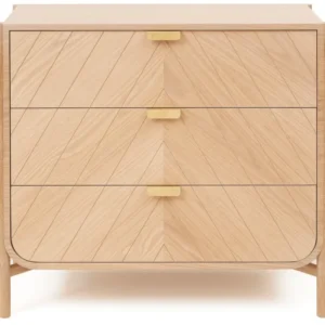 Commode en chêne naturel 100 x 40 x 90 cm Marius - Hartô - The Cool Republic