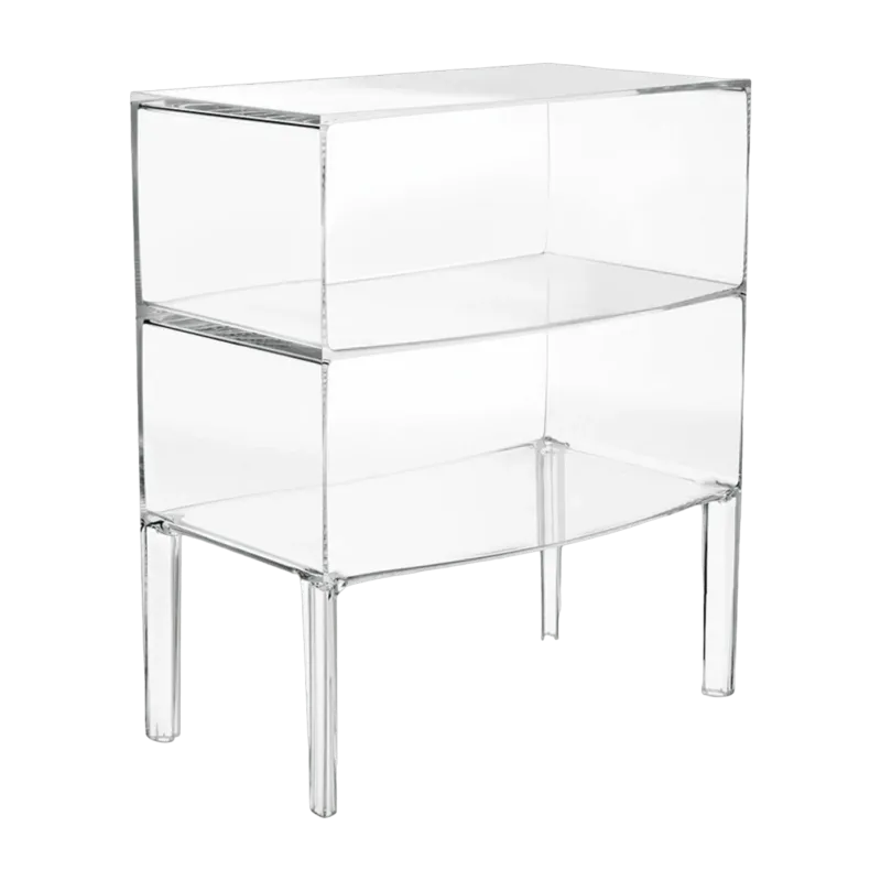 Commode transparente Ghost buster grande - Kartell - The Cool Republic