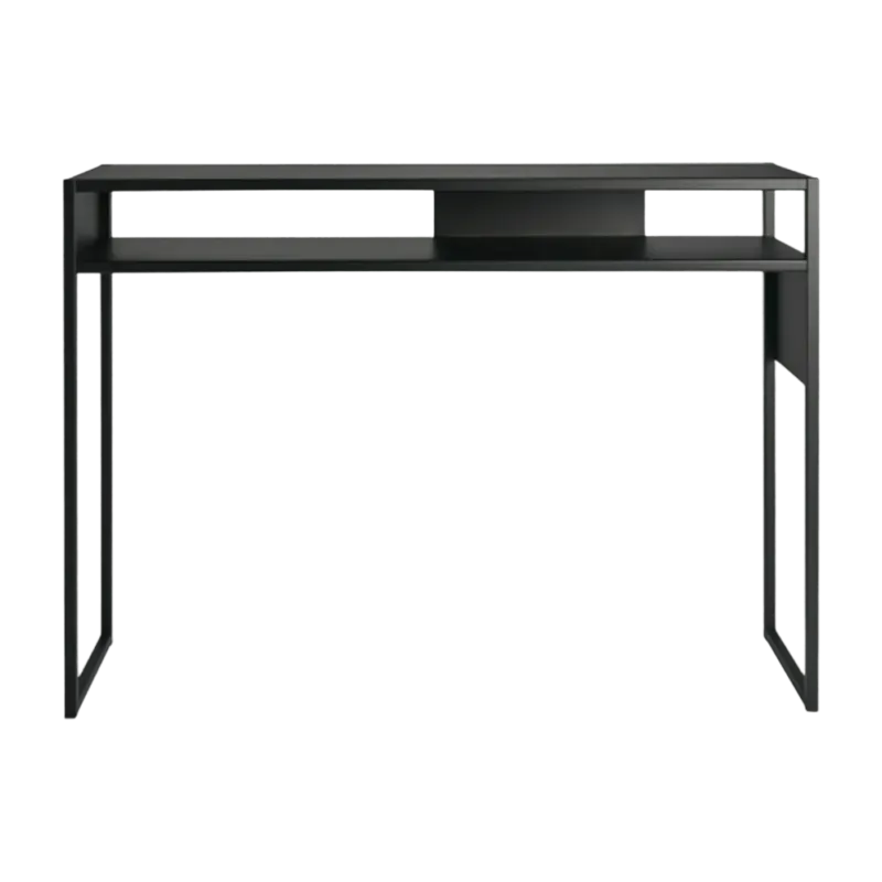 Console 90 cm en métal noir Arlequin - Resistub - The Cool Republic
