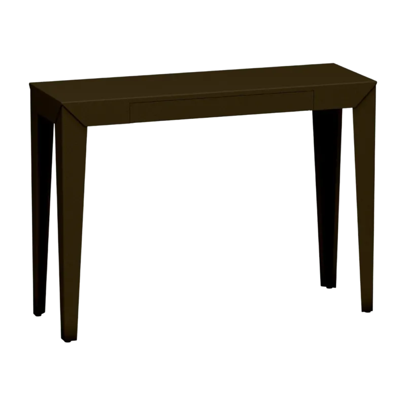 Console à tiroir bronze finition mate 103 cm Zef - Matière Grise - The Cool Republic