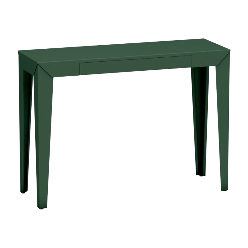 Console à tiroir olive finition mate 120 cm Zef - Matière Grise - The Cool Republic