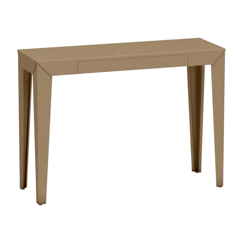Console à tiroir sable finition mate 103 cm Zef - Matière Grise - The Cool Republic