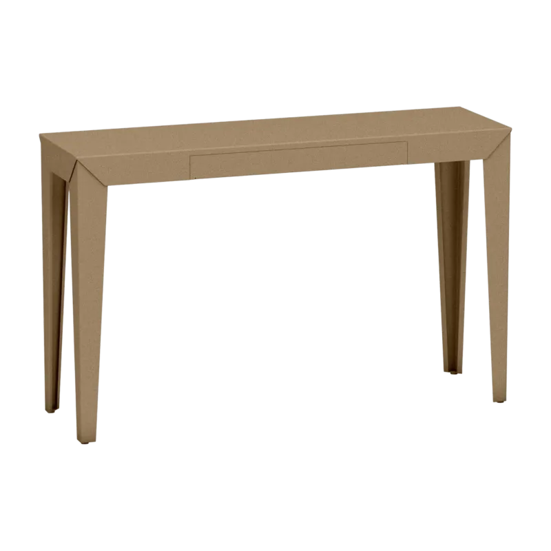 Console à tiroir sable finition mate 120 cm Zef - Matière Grise - The Cool Republic