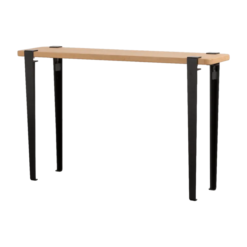 Console Duke pieds noir graphite 75 cm - TIPTOE - The Cool Republic