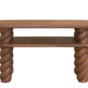 Console en bois d'acajou 164x49x77,5cm Nami - Versmissen - The Cool Republic