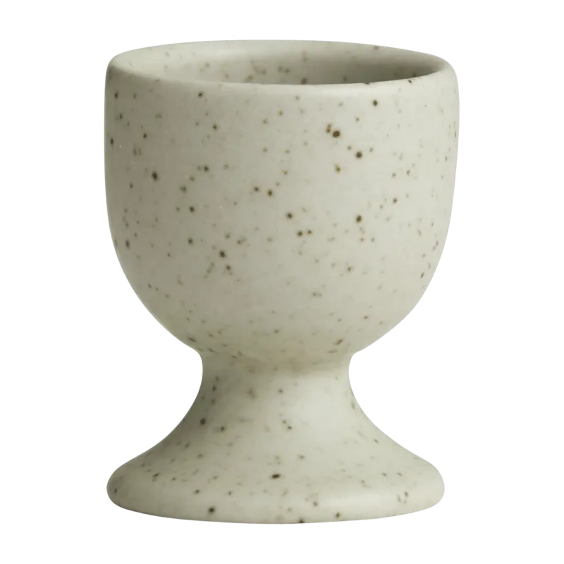 Coquetier en céramique couleur sable Grainy - Nordal - The Cool Republic