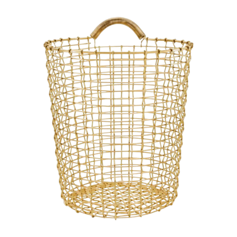 Corbeille en laiton doré 18L Bin - KORBO - The Cool Republic