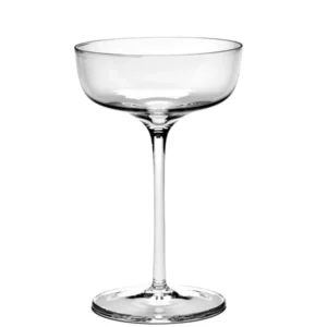 Coupe de champagne en verre transparent 15cl 10,5x16,6cm Passe-partout - Serax - The Cool Republic