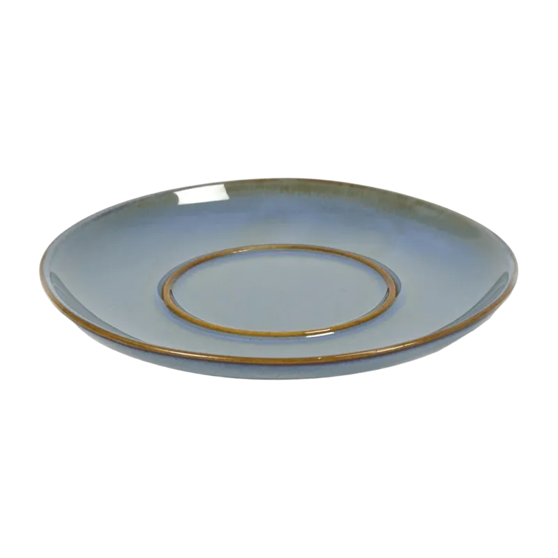 Coupelle bleue grisée pour tasse à espresso Terres de Rêves - Serax - The Cool Republic