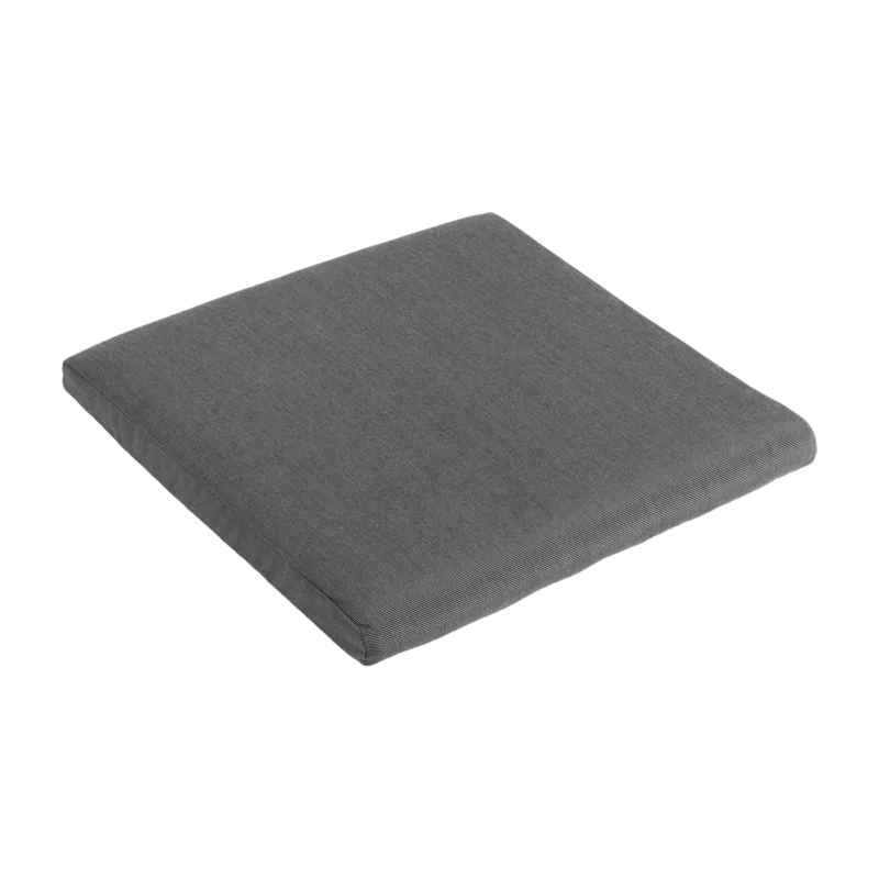 Coussin carré de chaise poivre noir 50 cm Balcony - HAY - The Cool Republic