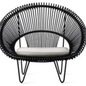 Coussin en acrylique beige pour fauteuil Roy - Vincent Shepard - The Cool Republic