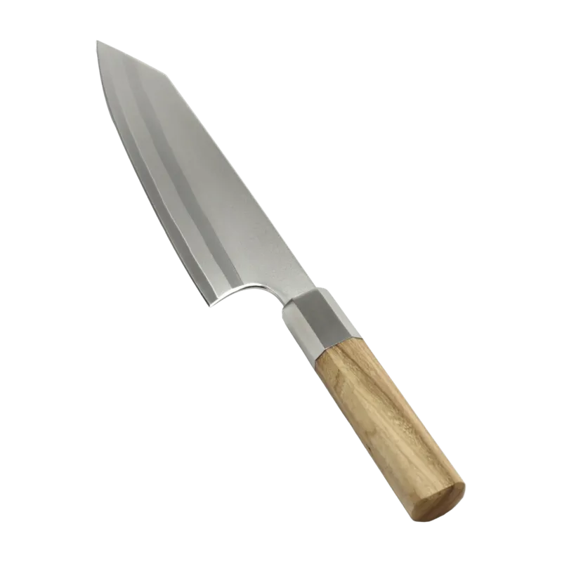 Couteau de chef en métal et bois de cerisier 18 cm Inku - Serax - The Cool Republic