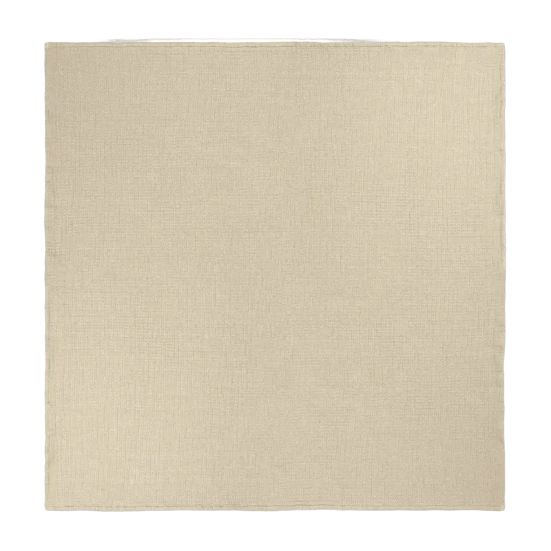 Couvre-lit en coton couleur sable 240 x 250 cm Daze - Ferm Living - The Cool Republic