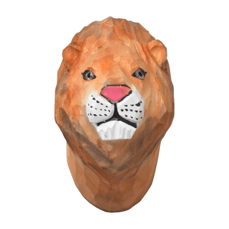 Crochet mural 9,5 cm Lion - Ferm living - The Cool Republic