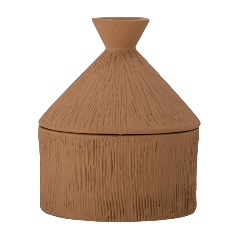 Cruche avec couvercle terracotta Caylie - Bloomingville - The Cool Republic