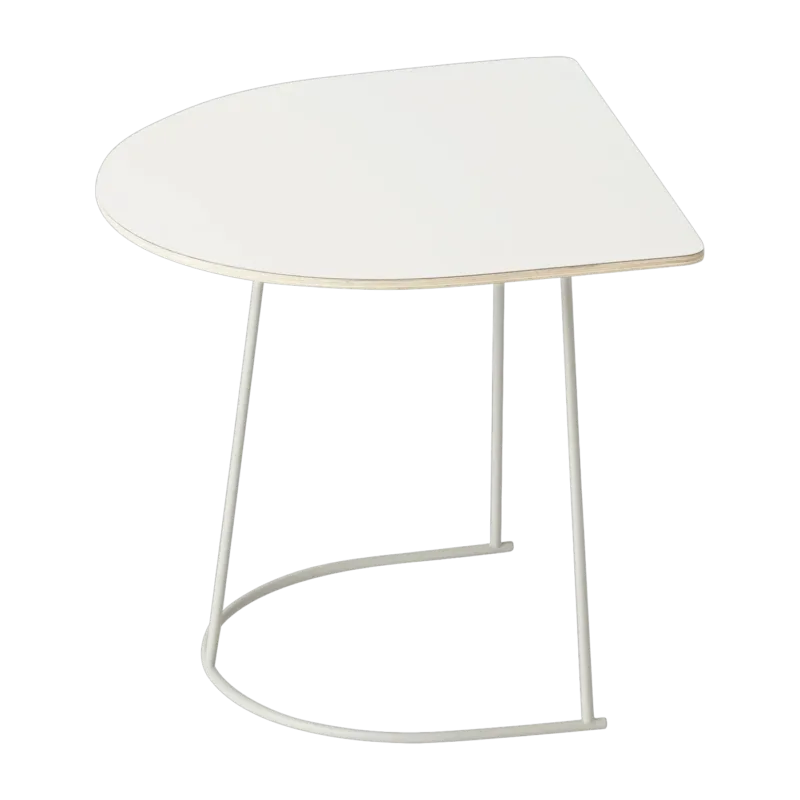 Demie table basse blanche Airy - Muuto - The Cool Republic