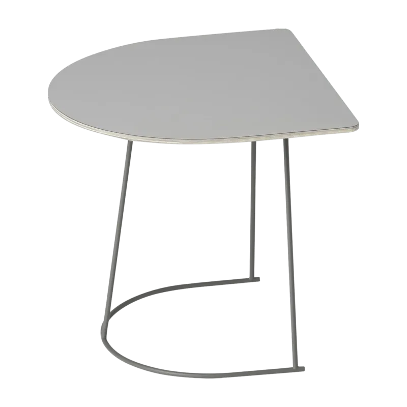 Demie table basse grise 88 cm Airy - Muuto - The Cool Republic