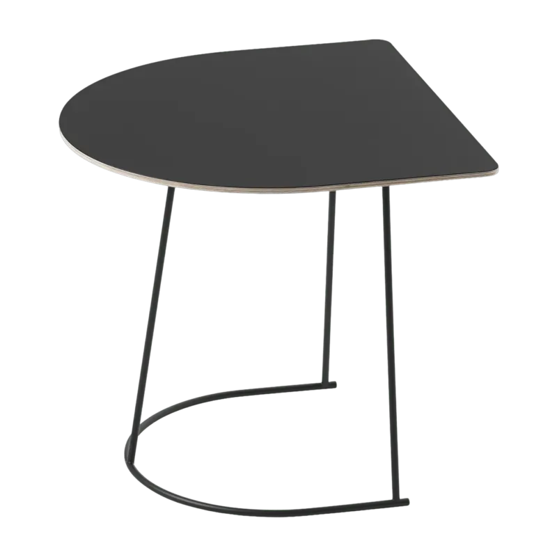 Demie table basse noire Airy - Muuto - The Cool Republic