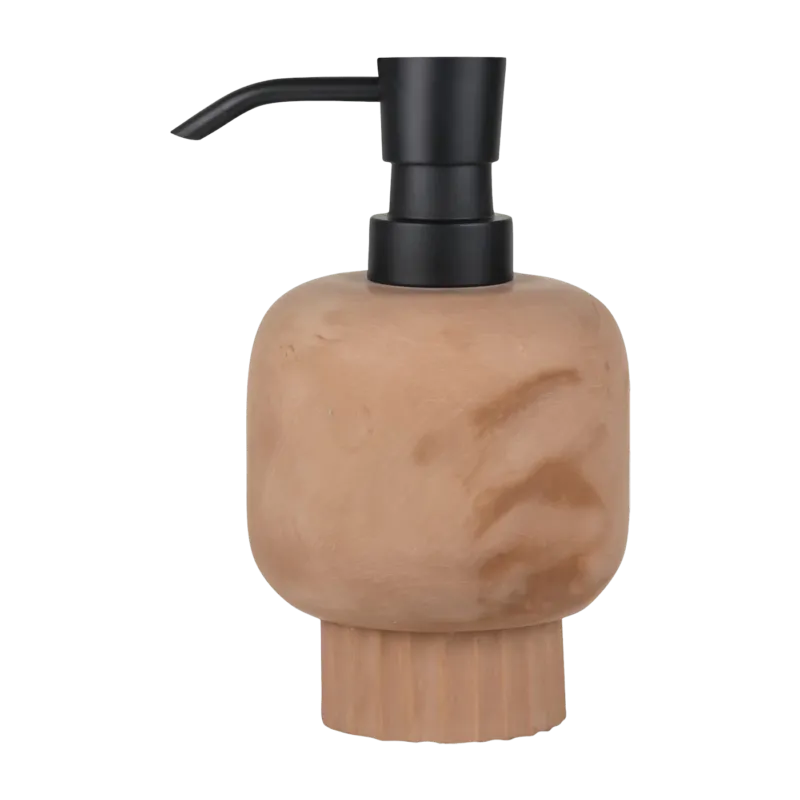 Distributeur de savon rouge sienne Attitude - Mette Ditmer - The Cool Republic