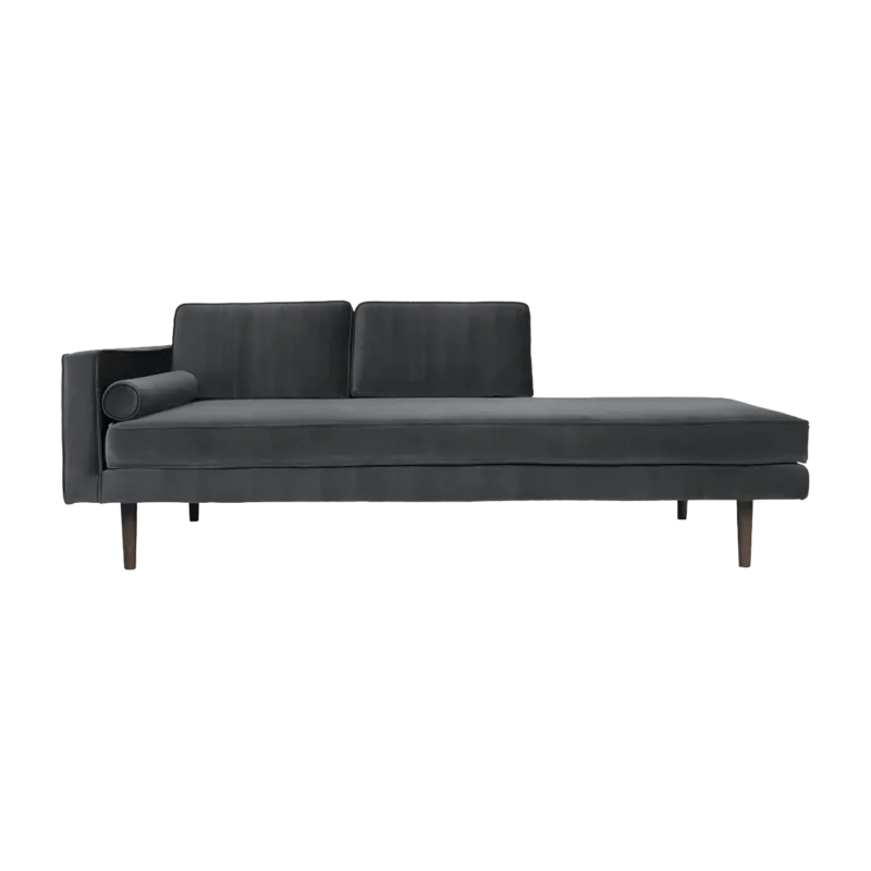 Divan en velours anthracite Wind - Broste Copenhagen - The Cool Republic