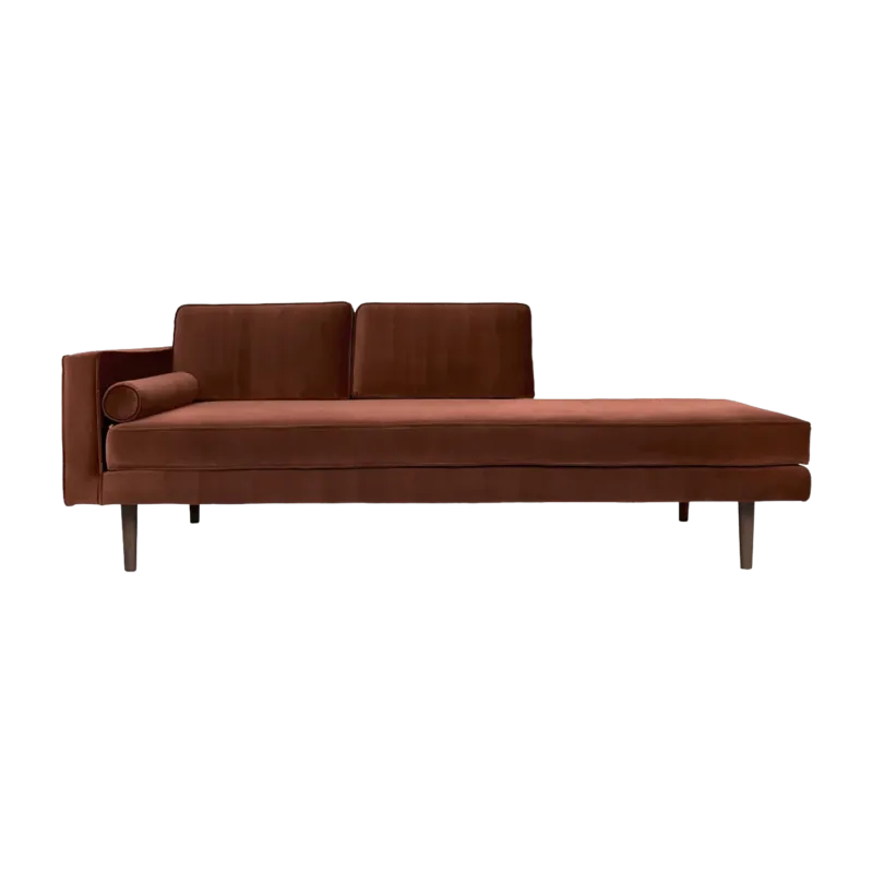 Divan en velours café caramel Wind - Broste Copenhagen - The Cool Republic