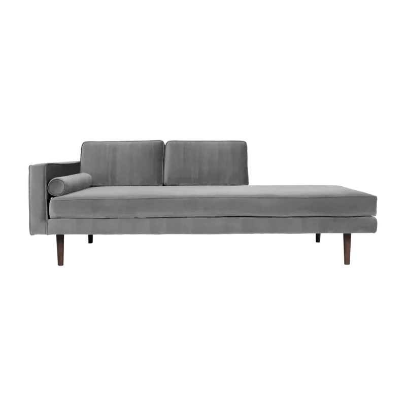 Divan en velours gris Wind - Broste Copenhagen - The Cool Republic