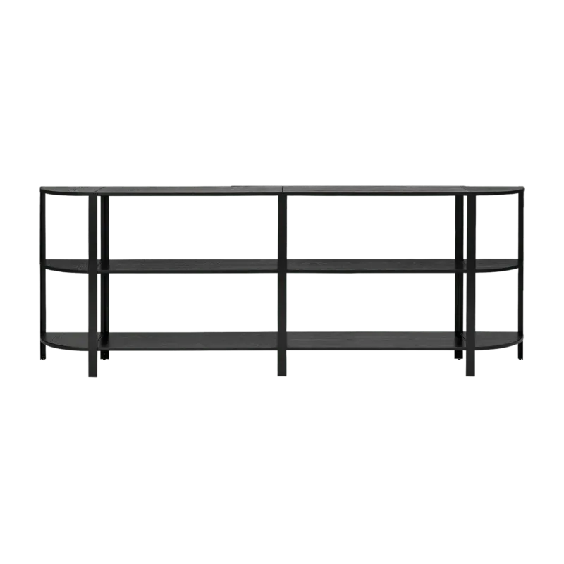 Etagère basse 273x100 noire Omni - AYTM - The Cool Republic