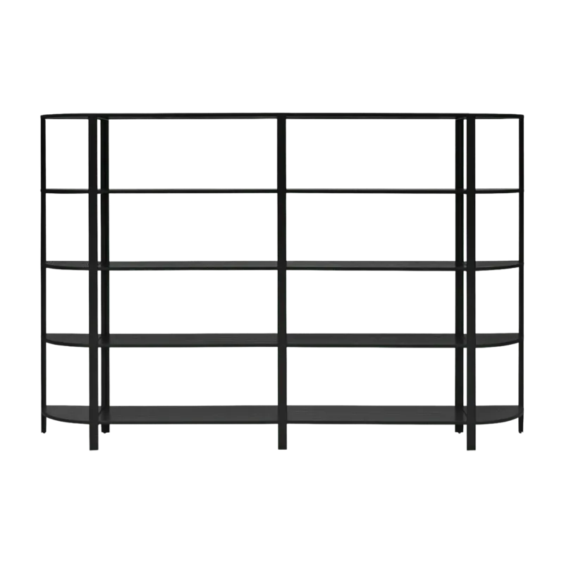Etagère basse 273x185 noire Omni - AYTM - The Cool Republic