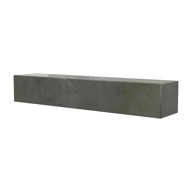 Étagère en marbre gris Plinth - Audo - The Cool Republic