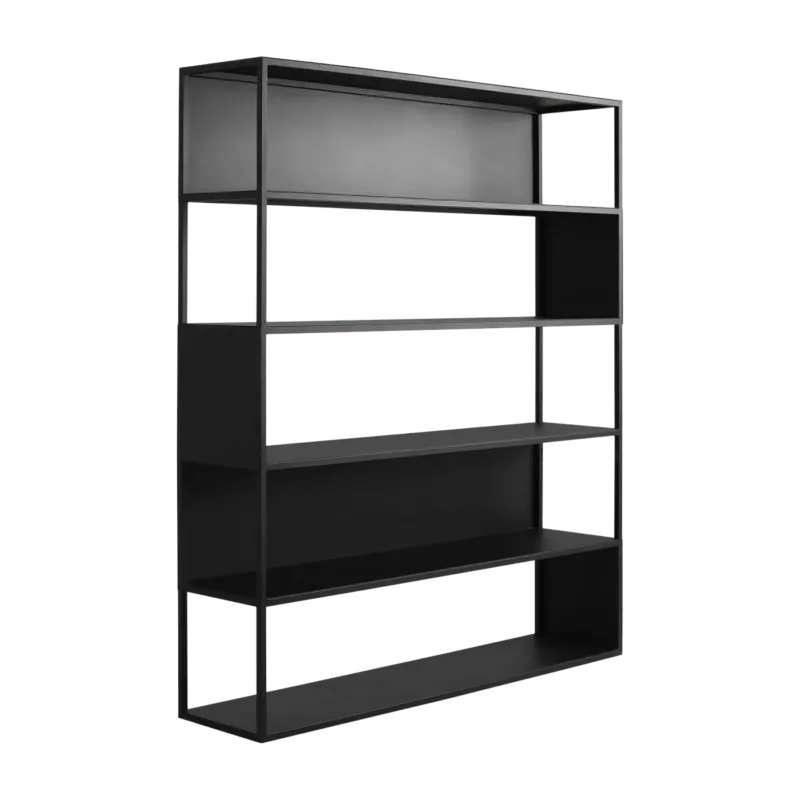 Etagère en métal noire 150 x 180 Hyller - Custom Form - The Cool Republic
