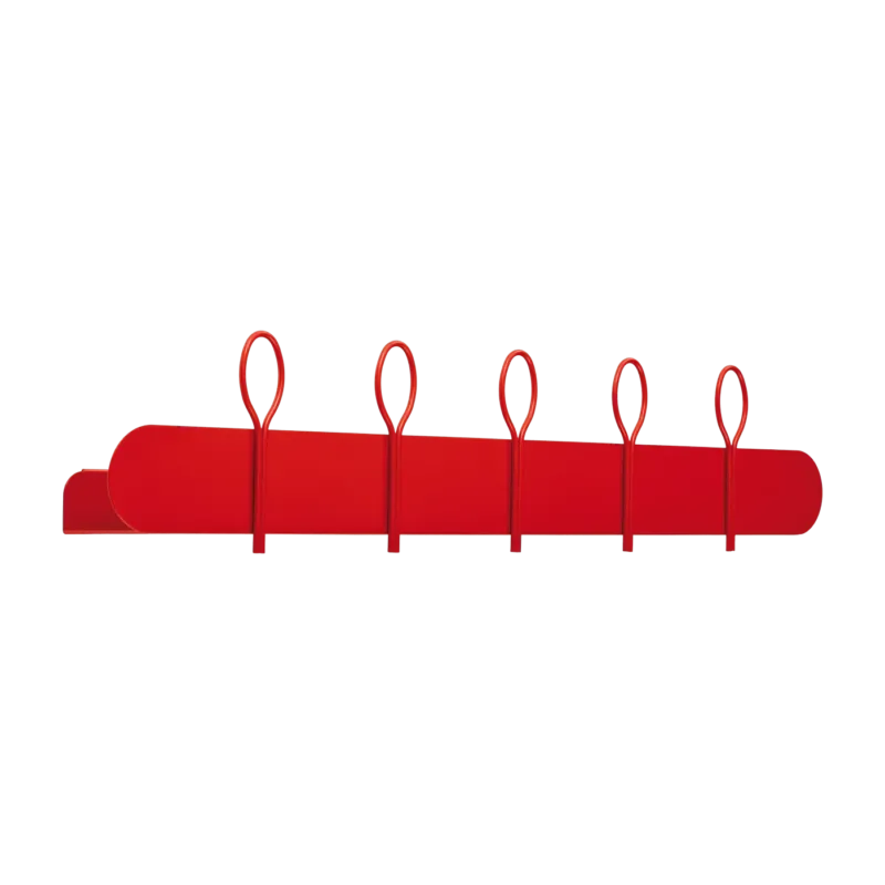 Etagère en métal rouge Balloon 90 - Meme Design - The Cool Republic