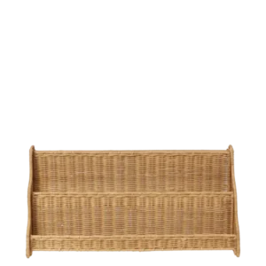 Etagère en rotin tressé naturel 70 x 20 x 35 cm Rivan - Ferm Living - The Cool Republic