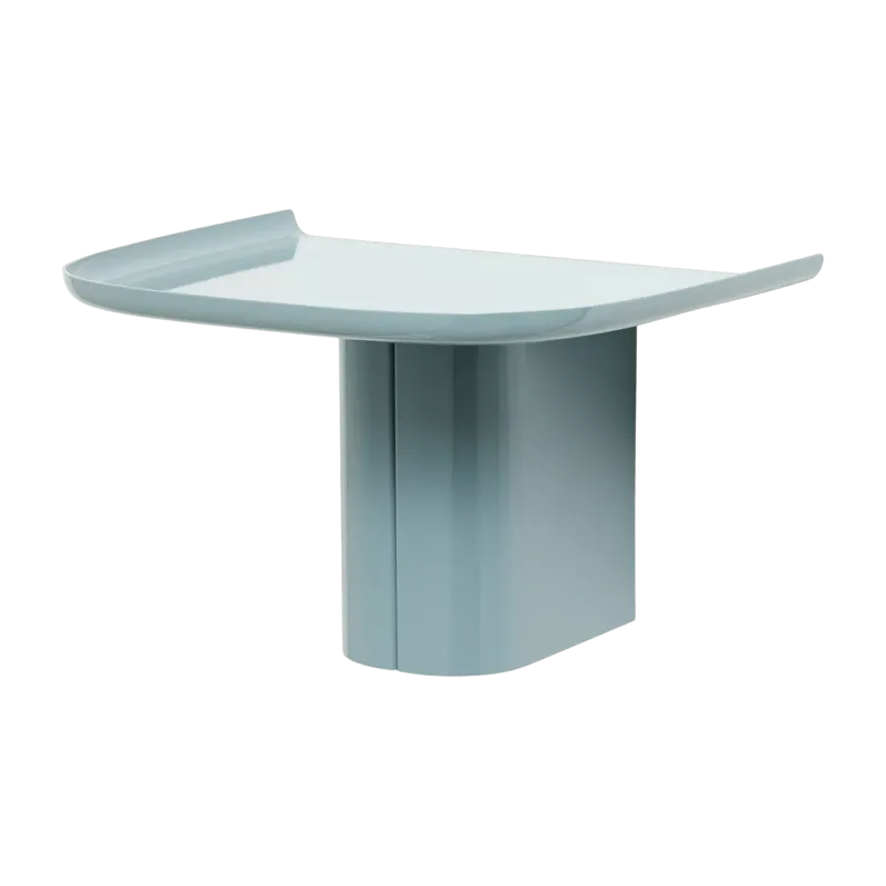 Étagère murale en aluminium bleu océan S Korpus - HAY - The Cool Republic