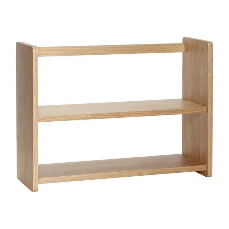 Etagère murale en bois de chêne 60x20xh44cm - Hübsch - The Cool Republic