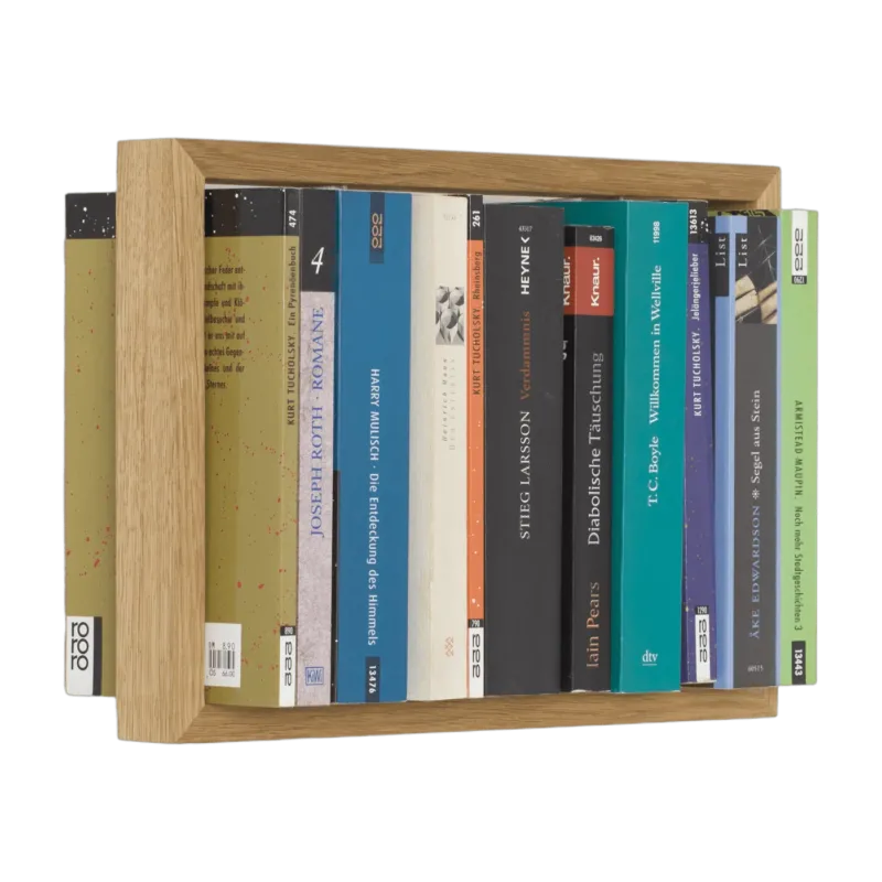 Etagère murale en bois de chêne naturel 22,3x32x9cm B1 - Das kleine b - The Cool Republic