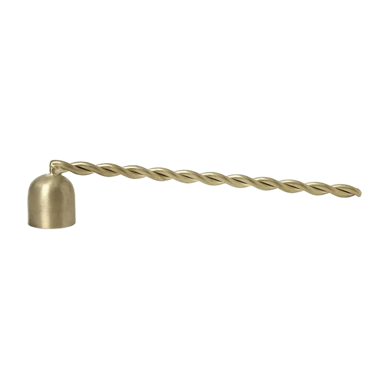 Eteignoir à bougie en laiton Twist - Ferm Living - The Cool Republic